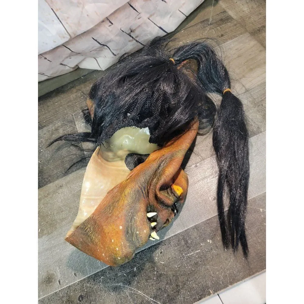Mario chiodo studios bat man scary 2006 face mask werewolf Halloween‎ costume